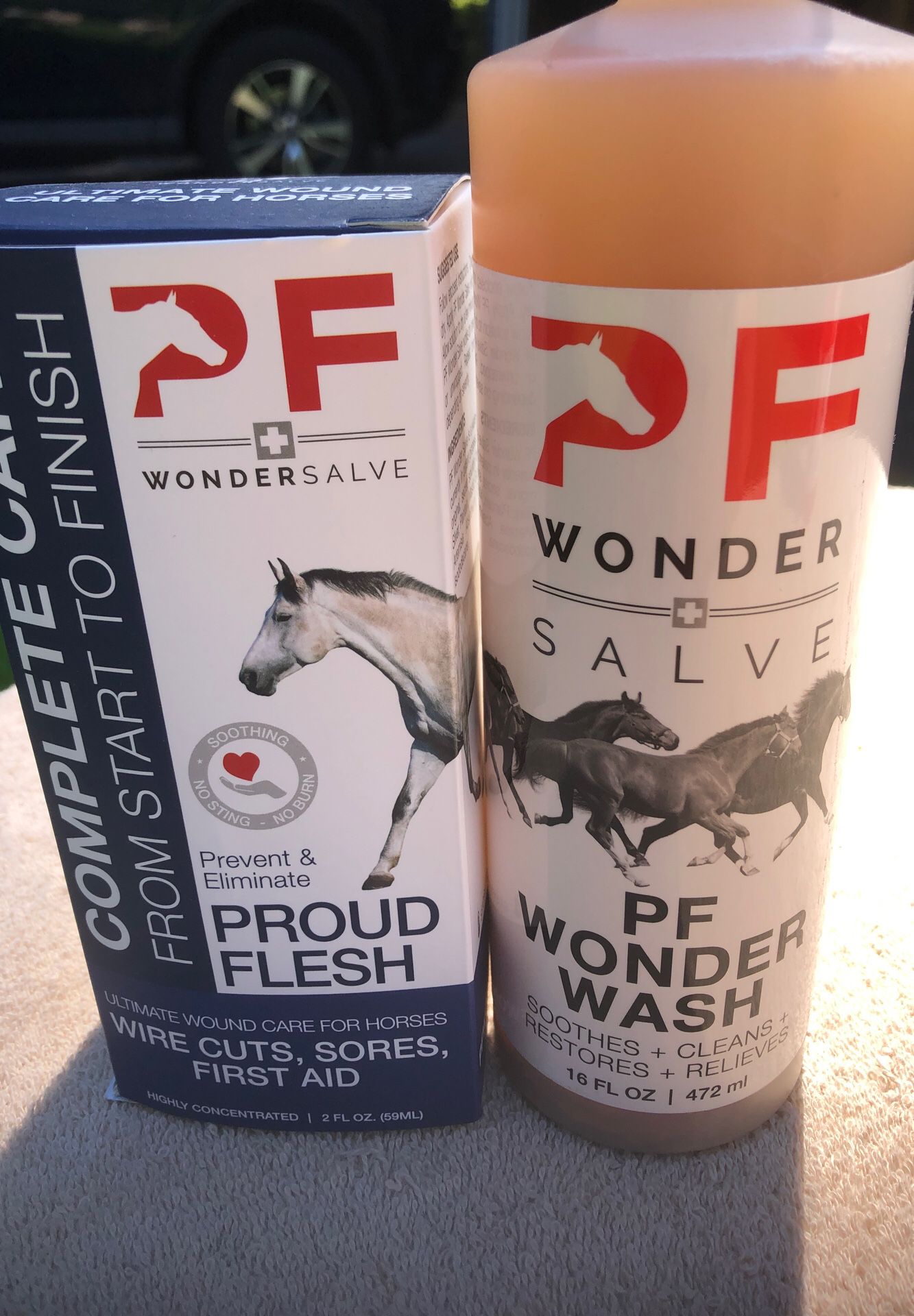 Horse wound care/ Wonder wash