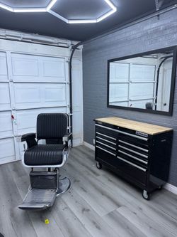 barber set up