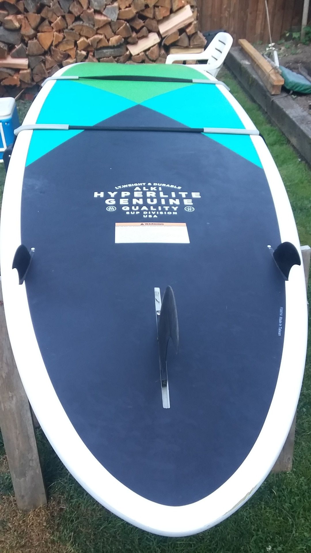 Alki 11 ft stand up paddle board Hyperlite saltwater and freshwater