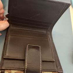 Coach Brown Wristlet 