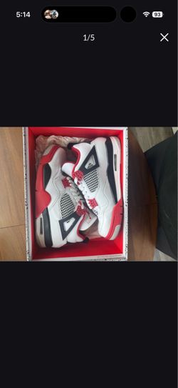 Jordan 4 Fire Red