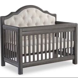 Nursery Baby Convertible Crib Dresser And Changing Table 
