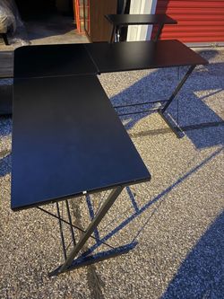 L shape desk