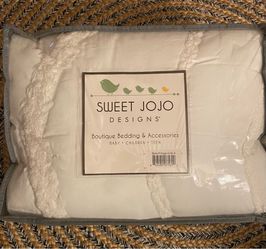 Boho baby bedding set