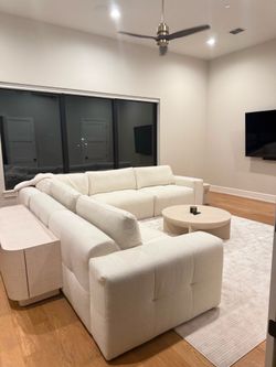 IVORY BEAUTIFUL SECTIONAL LIVING SPACES
