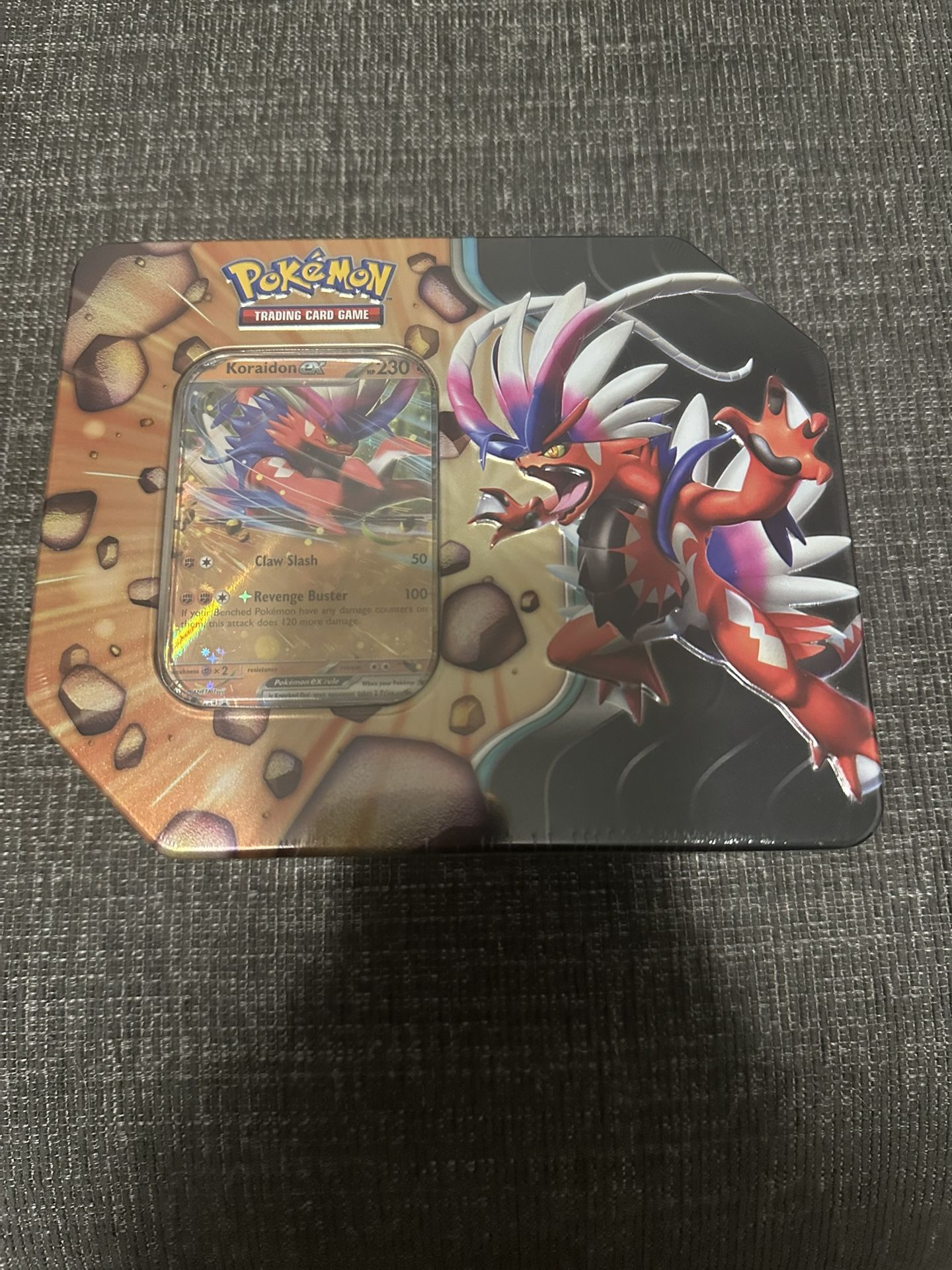 Pokémon Slashing Legends Tin: Koraidon