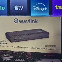 Wavlink USB-C Dual HDMI or DisplayPort Display 4K@60Hz 13-in-1 Universal Docking Station with 100W Power Delivery

Model: WL-UG69PD2

