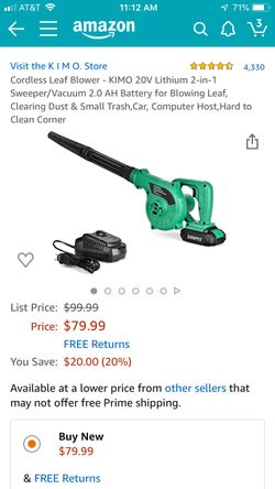 Leaf Blower -NEW-