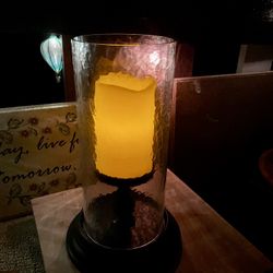 Hurricane Glass Candle Holder