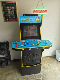 Modded Simpsons Arcade
