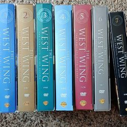 West Wing Dvd Boxed Set Seasons 1 -7 In Excellent Previously Viewed Condition