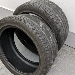 2 Tires 255/40/19 Continental All Season 