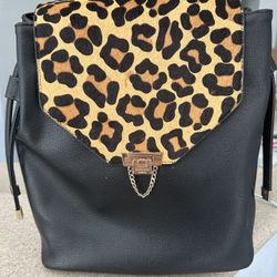 Dune London Leopard Backpack