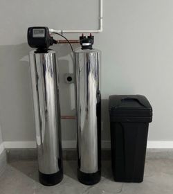 High Quality Stainless Steel Dual Tank 10 Stage Salt Water Softener System with RO Alkaline Kitchen Filter