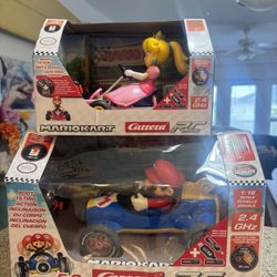 Mario And Peach Pipe-kart