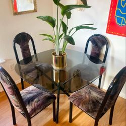 Table - 4 Chairs Included 