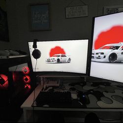 pc gaming setup