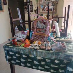 Backpack and Shoes,toys