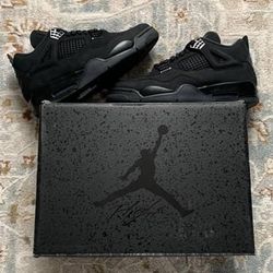 Jordan 4 BLACKCATS | Size 10