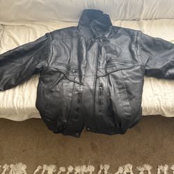 Leather jacket