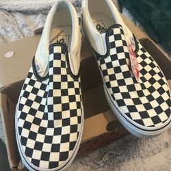 Checkered Vans Size 11.5