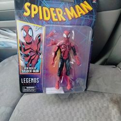 Marvel Legends Retro Spider-Man Classic Ben Reilly Spider-Man