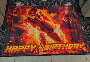 Flash birthday decorations