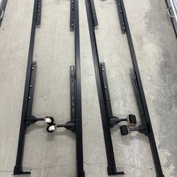 Two queen/full adjustable metal bed frame