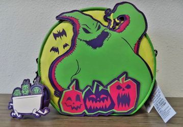 Loungefly Disney Oogie Boogie Convertible Crossbody Bag/Backpack