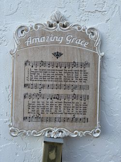 Amazing Grace Wall Plaque