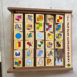 Flip Flop Alphabet Blocks 