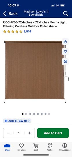 Coolaroo, Hand Crank Shades