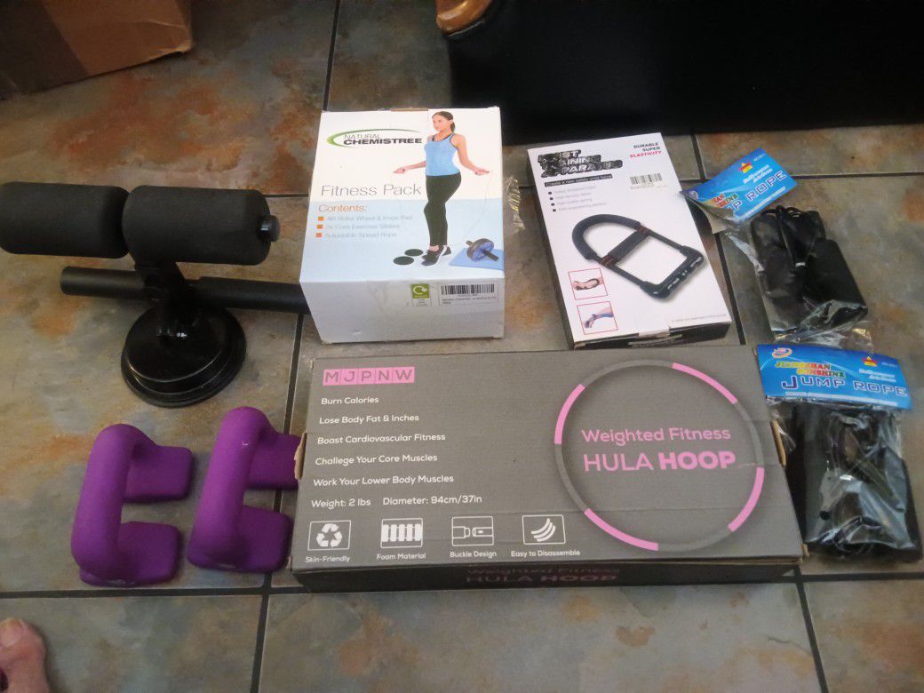 Huge Collection Of Workout Equipment Everything U See 20 Doll For All 
