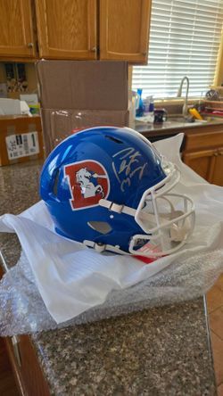 Full size Denver Broncos helmet