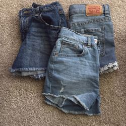 Girls Jean Shorts
