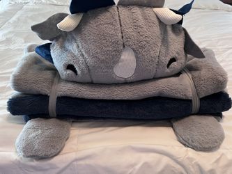 Member's Mark Character Kids' Jumbo Squishy Pillow & Sleeping Bag (Triceratops)