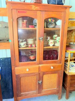 Antique Pie Safe, Cabinet, Hutch