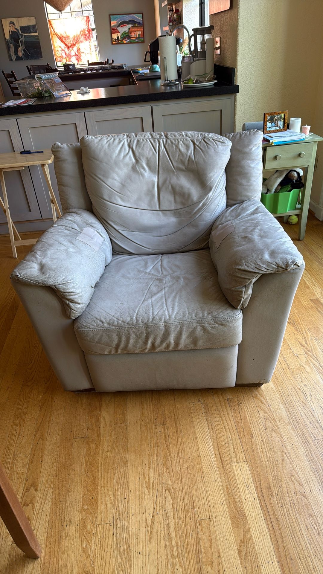 Macy’s taupe Recliner