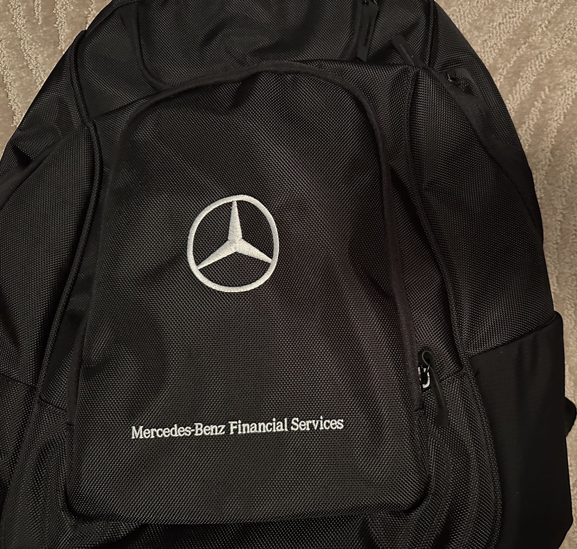 Mercedes-Benz financial services laptop work school backpack