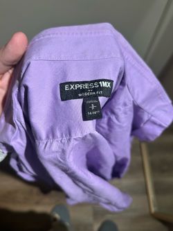 Express 1MX Modern Fit Dress Shirt Size Small