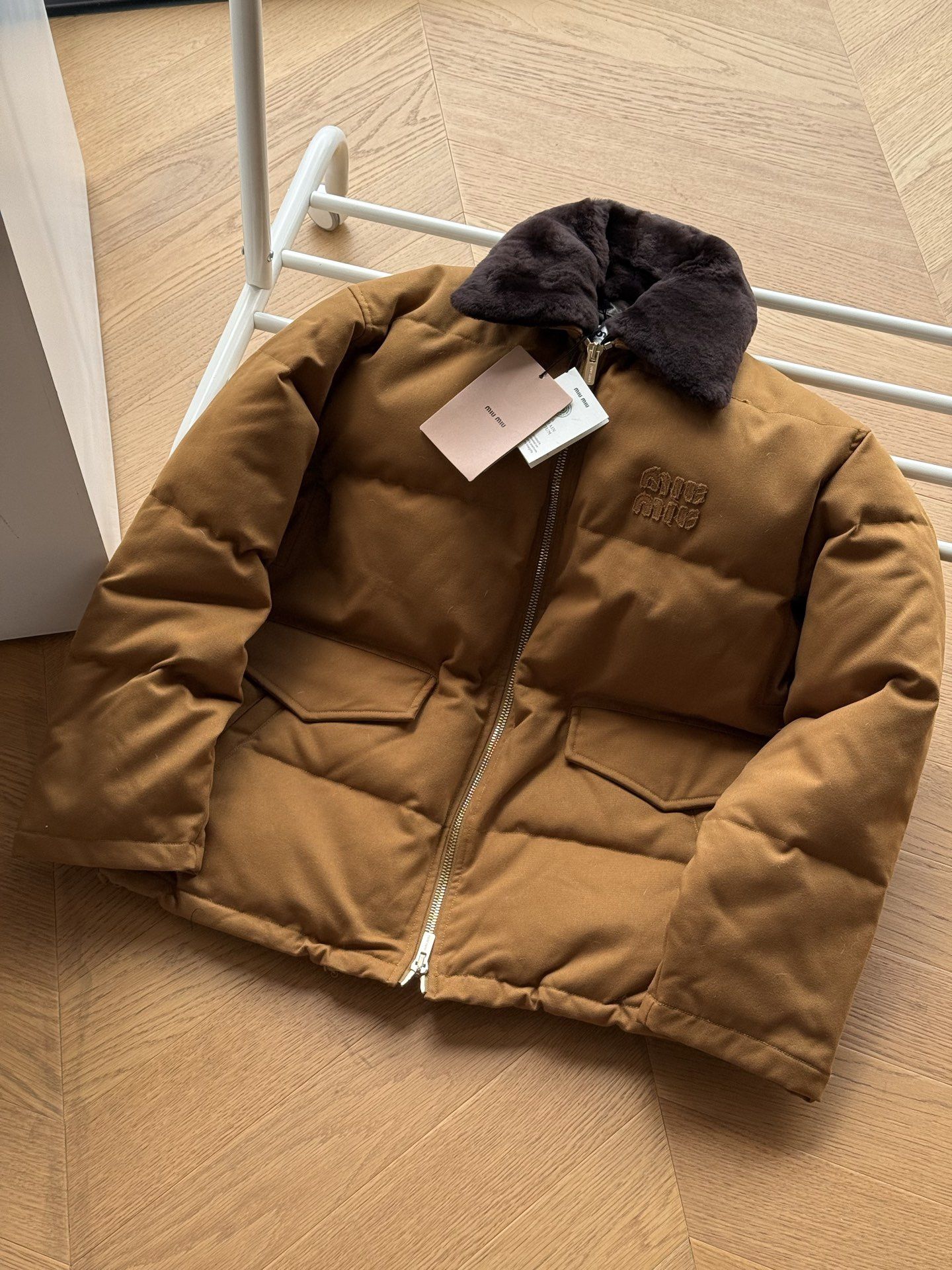 Miu miu down jacket