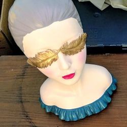Vintage Head Statue 