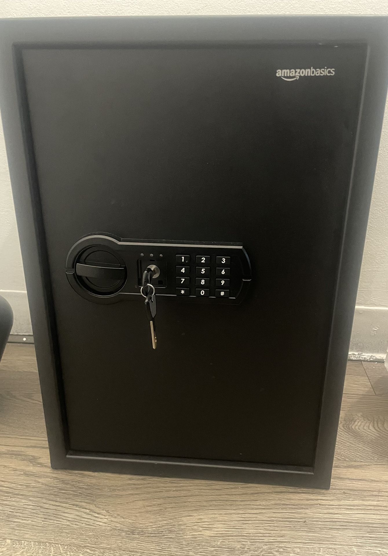 Safe Lock Vault With Combination Pad And Key 