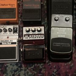 Guitars Effects Pedals 