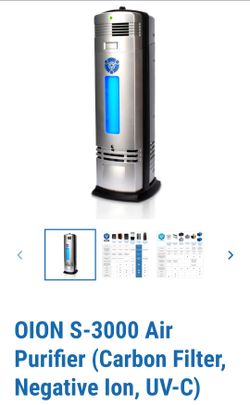 UV light air cleaner