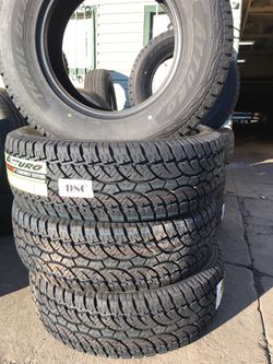 17” LT265/70R17 10 ply