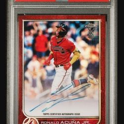 2022 TOPPS CHROME BEN BALLER AUTOGRAPHS | RED REFRACTOR [#2/5]