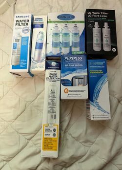 Brand new fridge water filters
