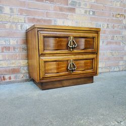 Mid Century Modern Nightstand Vintage 