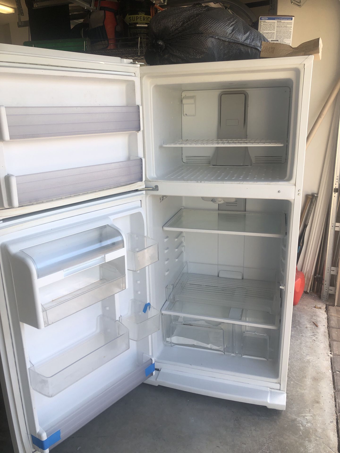 Whirlpool fridge freezer.